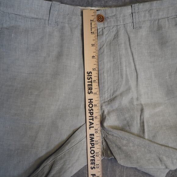 J. Crew Stanton Men's Shorts Size 32 Waist and 9 Inseam Baird McNutt Irish Linen - Picture 4 of 6
